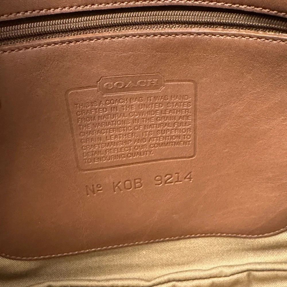 Vintage Coach Fortune Cookie Bag 2000 USA
